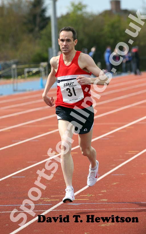 No 31, 800 metres, Shildon Track and Field.